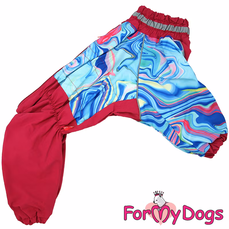 Fodrad Regnoverall "Capella" Tik "For My Dogs"