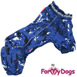 Fodrad Regnoverall  "Sargas" Hane "For My Dogs"