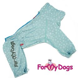 Duster "Ljusblå Stars" Hane "For My Dogs"