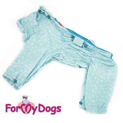 Duster "Ljusblå Stars" Hane "For My Dogs"