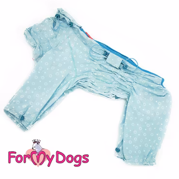 Duster "Ljusblå Stars" Hane "For My Dogs"