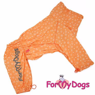 Duster Tunn Skyddsoverall "Orange" Tik "For My Dogs"