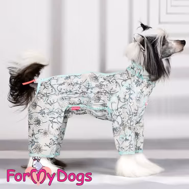 Duster tunn skyddsoverall "grey/menthol" Tik "For My Dogs"