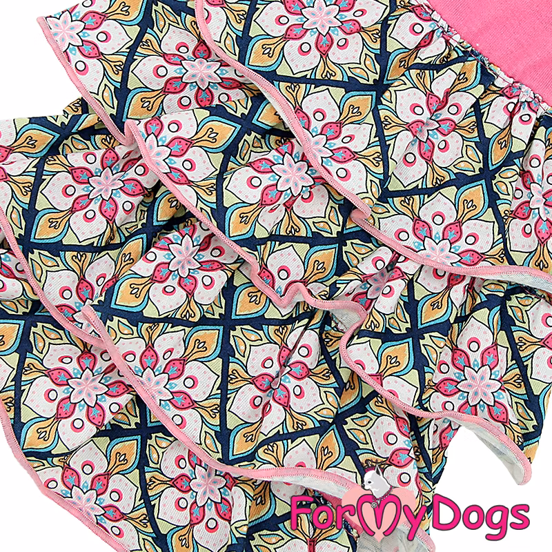 Mysdress Suit Pyjamas overall "Delta Velorum" Tik "For My Dogs"