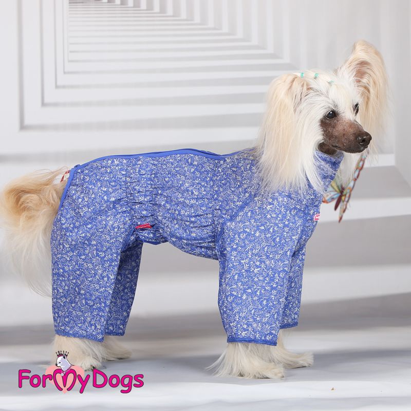Duster tunn skyddsoverall "Blue " Hane "For My Dogs"