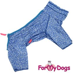 Duster tunn skyddsoverall "Blue " Hane "For My Dogs"