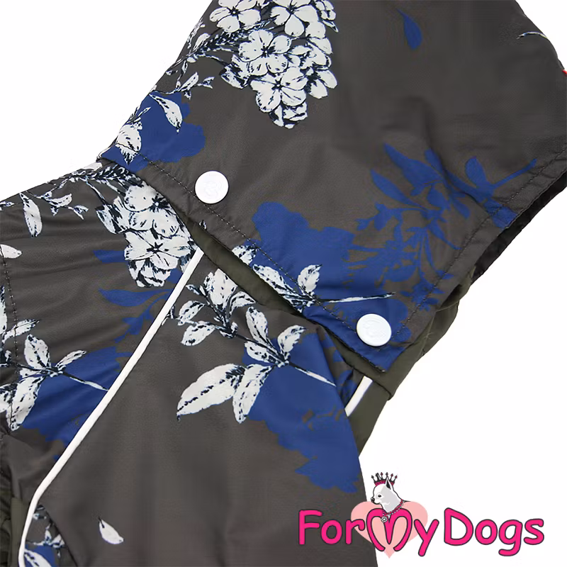 Regnoverall "Flowery" Tik "For My Dogs"