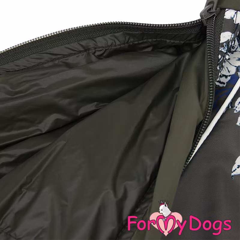 Regnoverall "Flowery" Tik "For My Dogs"