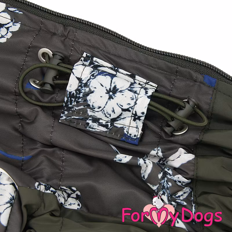 Regnoverall "Flowery" Tik "For My Dogs"