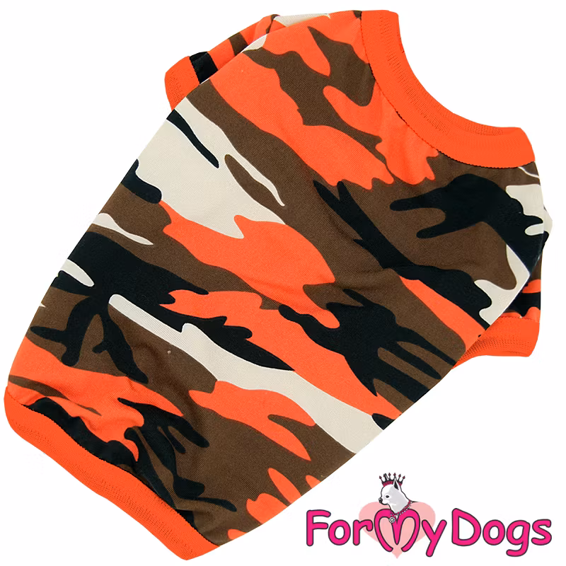 T-shirt Trikå "camouflage"For My Dogs" UNISEX