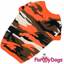 T-shirt Trikå "camouflage"For My Dogs" UNISEX