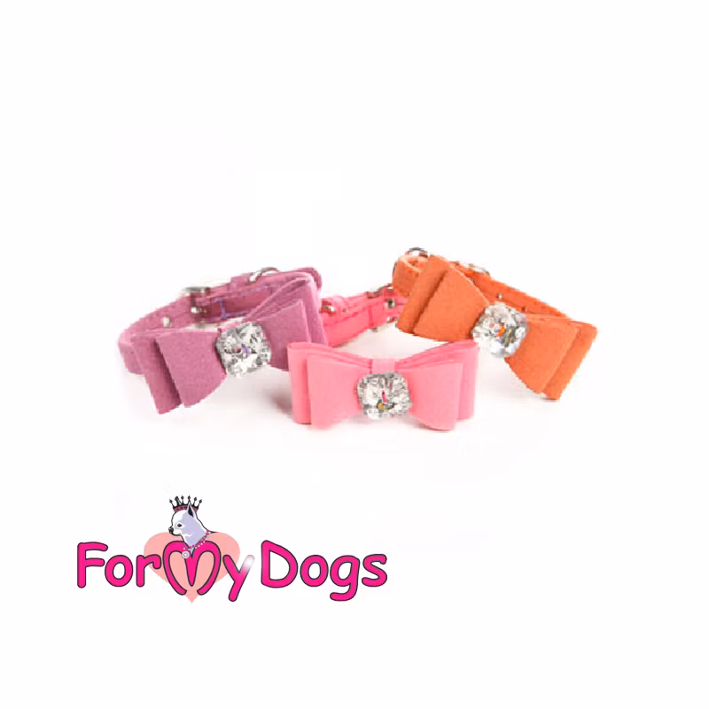 Halsband "Big Bow" Unisex "For My Dogs"