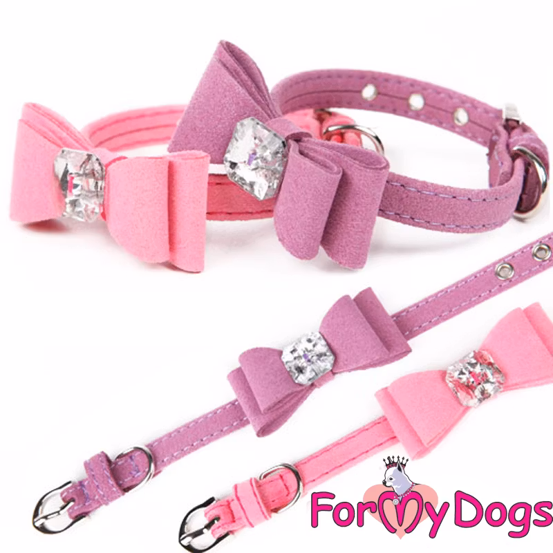Halsband "Big Bow" Unisex "For My Dogs"