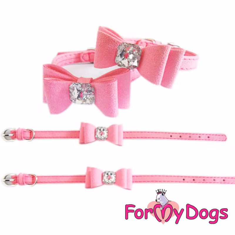 Halsband "Big Bow" Unisex "For My Dogs"