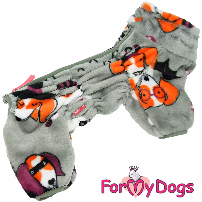 Fleece overall "Munchie" Tik "For My Dogs"