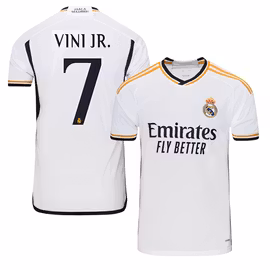 Barn Fotbollströja, Vinicius Jr, Real Madrid (Hemma), Tröja