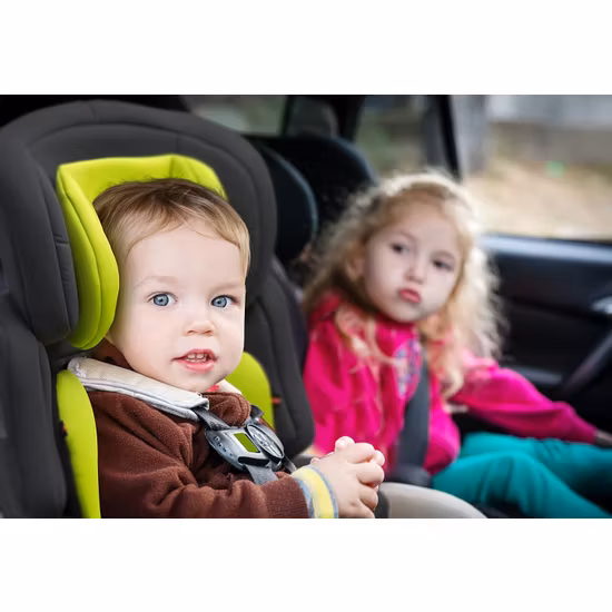 Kinderkraft Comfort Up Bilbarnstol, Grey/Green