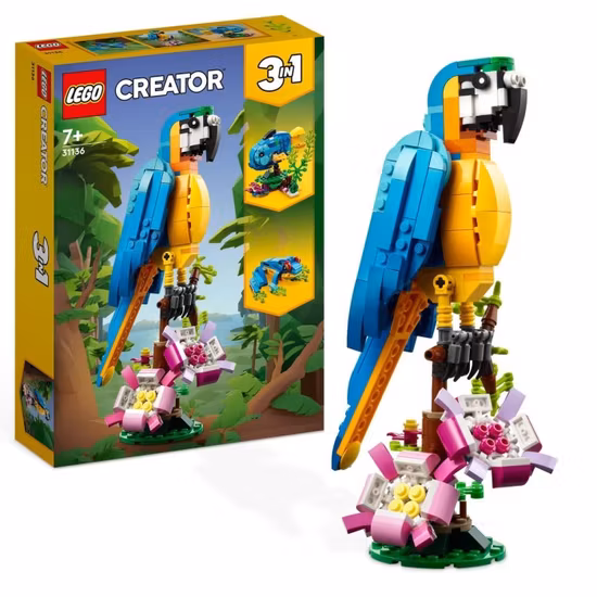 Lego 31136 Creator Exotisk Papegoja