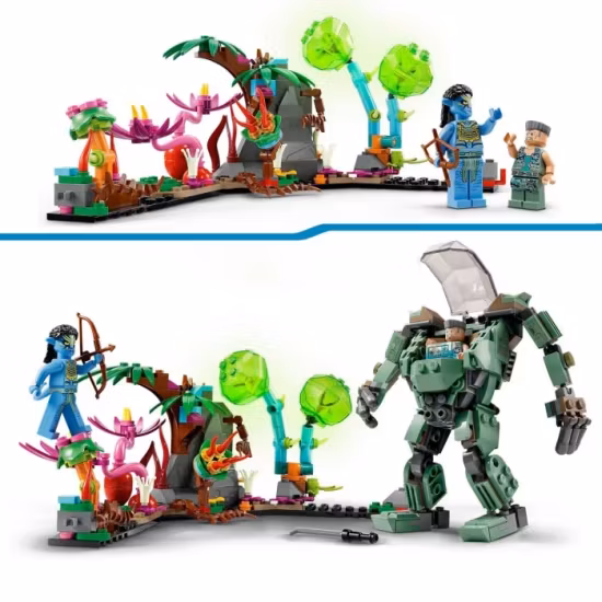 LEGO 75571 Avatar Neytiri Och Thanator