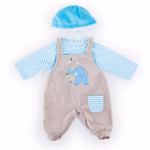 Bayer Design Dockkläder Elefant