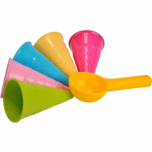 Simba Sandformar Set Glasstrutar