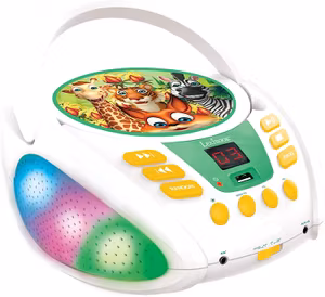 Lexibook Jungle animals Bluetooth CD-spelare