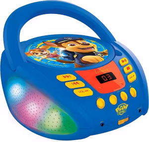 Paw Patrol Cd-Spelare Blå/Röd