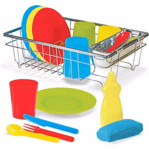 Melissa & Doug Diskställ Med Tillbehör