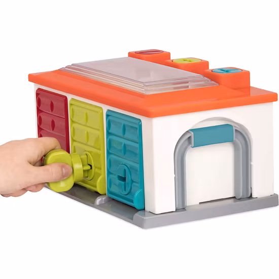 Battat Toys Garage med bilar och nycklar