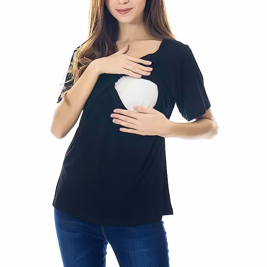 Kortärmad Amningstopp 3pack