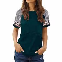 Amnings T-shirt Mörkgrön