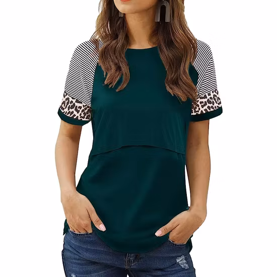 Amnings T-shirt Mörkgrön