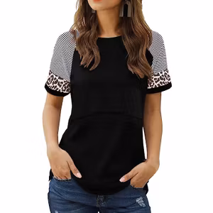 Amnings T-shirt Svart