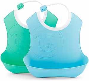 Twistshake Haklapp 2-pack Blå/Grön