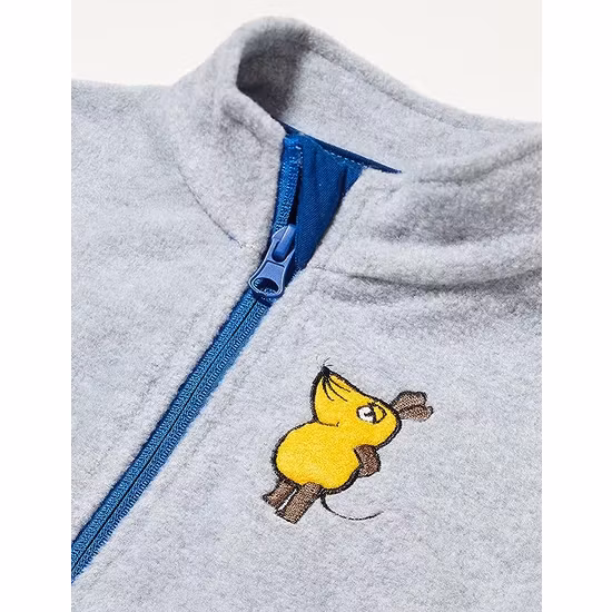 Playshoes Fleecejacka Grå/Blå