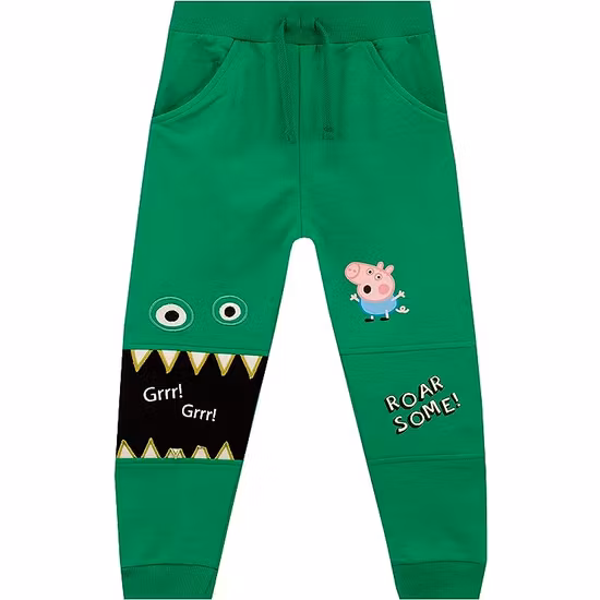 Greta Gris Träningsbyxor, Grön