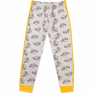 Lejonkungen Mjukisbyxor, Grå/gul