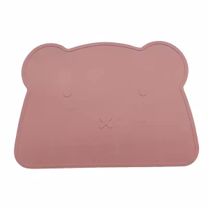 BabyBloom Silikon Underlägg Mörkrosa