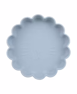 BabyBloom Barntallrik Med Volangkant Blå