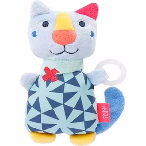 Fehn Skallra Med Napphållare Katt