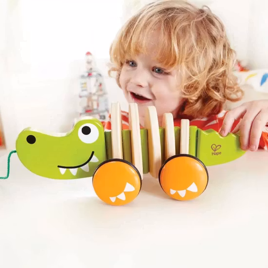 Hape Dragleksak Krokodil
