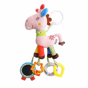 Snuggle Sprouts Barnvagnsleksak Med Skallra Älg