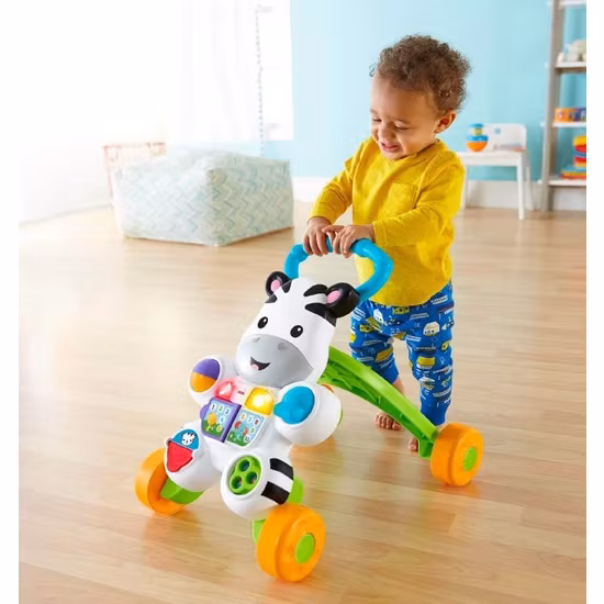 Fisher-Price Lära-Gå-Vagn Zebra