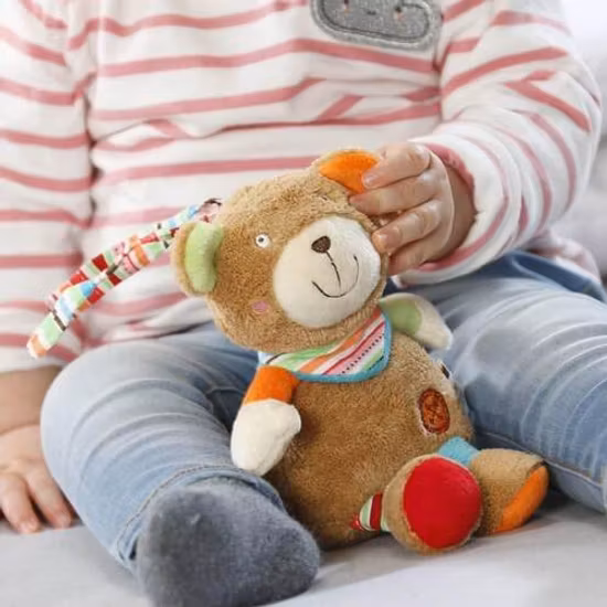 Fehn Speldosa Färglad Nalle
