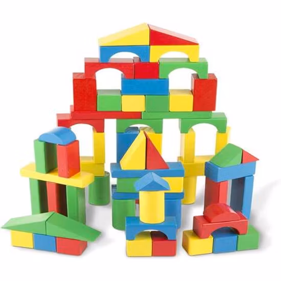 Melissa & Doug Byggklossar 100 Bitar