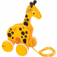 BRIO 30200 Giraffe Dragleksak