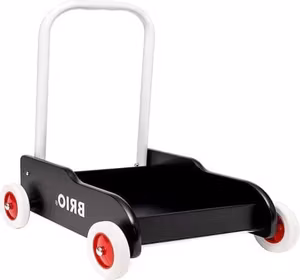 Brio Lära-Gå-Vagn Svart