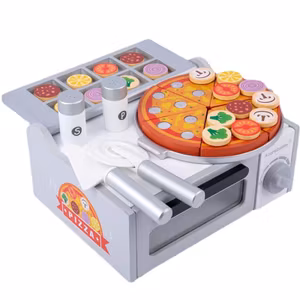 Beambox Toys Pizzaugn Med Tillbehör