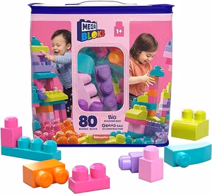 Mega Blocks Stor Byggväska 80 Delar