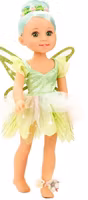 Pixie Play Docka Älva Grön 38cm
